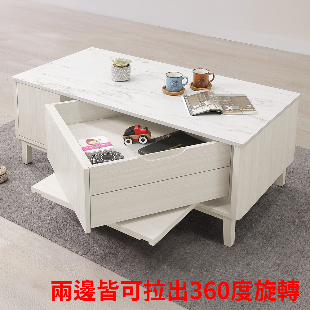 539-2兩邊皆可拉出360度旋轉